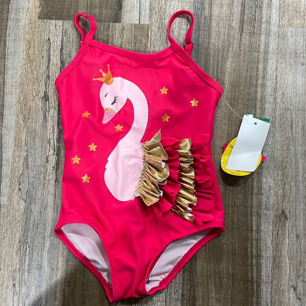 Sol swan 2T swim suit NWT